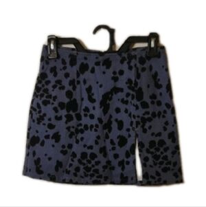 BDG Black and Blue Patterned Skirt Woman's Size Small